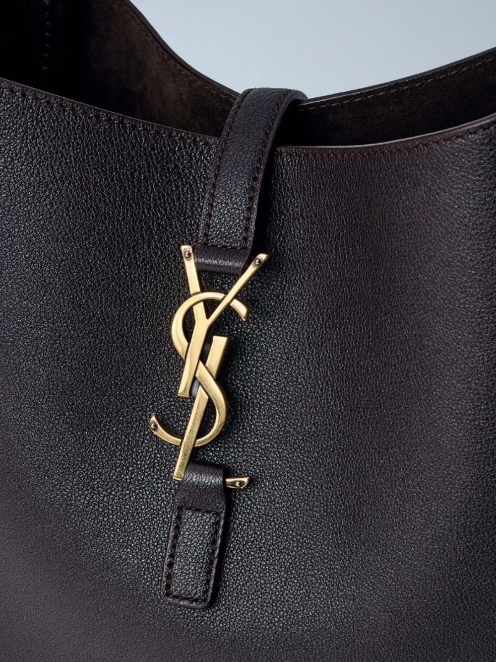 SAINT LAURENT Le 5 A 7 supple small hobo shoulder bag - Picture 3 of 5